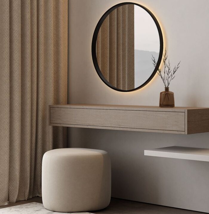 Modern floating vanity